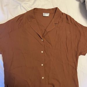 Frank and Oak The Camp Collar Blouse